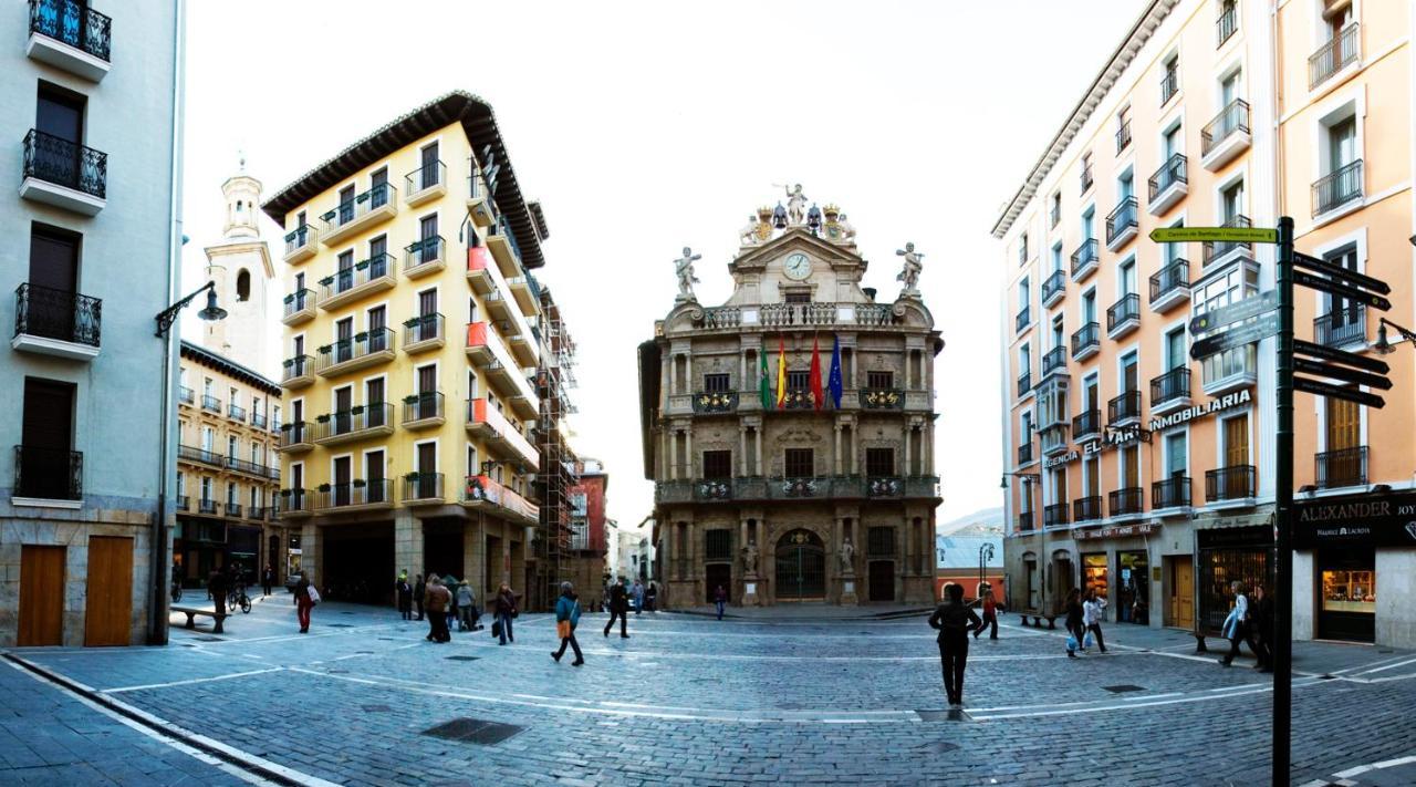 Top Apartment Atico Con Terraza Con Vistas Al Encierro San Fermin Pamplona Exterior foto
