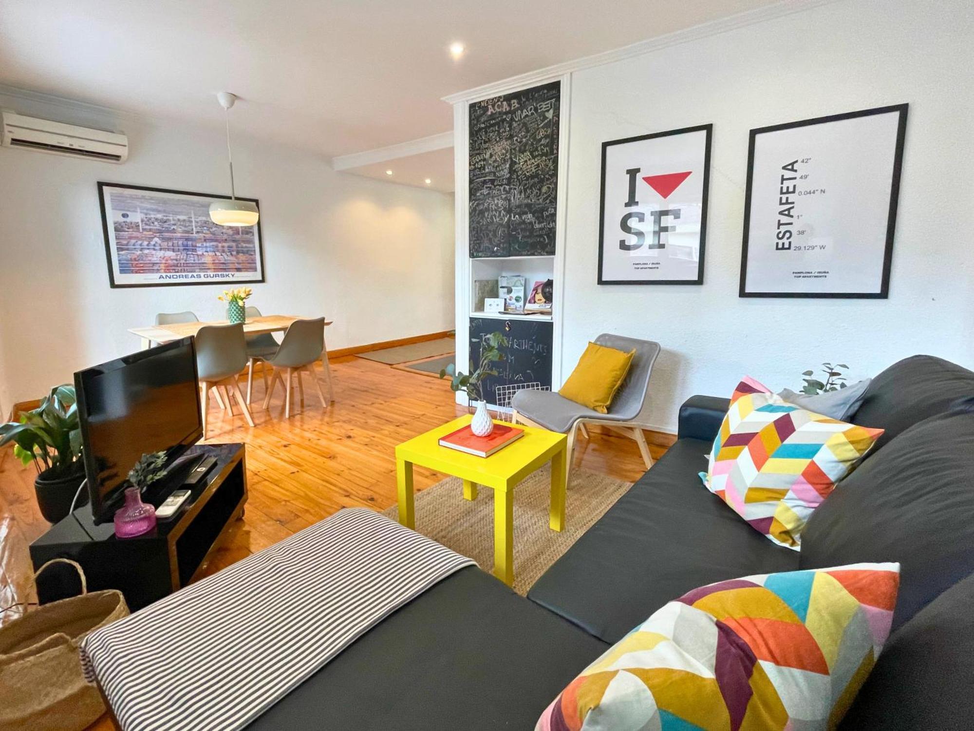 Top Apartment Atico Con Terraza Con Vistas Al Encierro San Fermin Pamplona Exterior foto